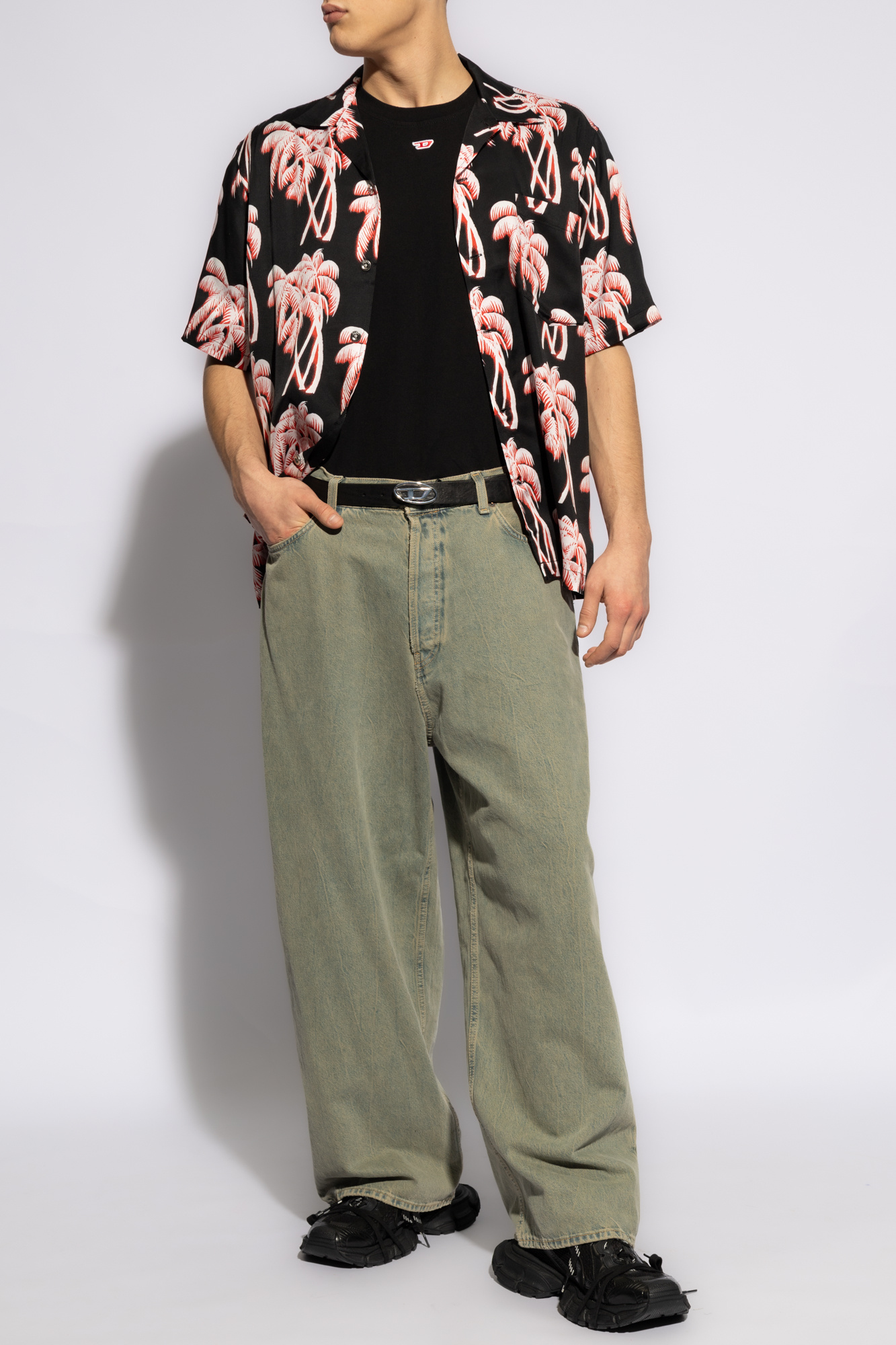 Diesel 'BMOWT-ADRIAN' patterned shirt | Men's | Vitkac